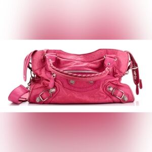 Balenciaga First Classic Studs Bag Leather